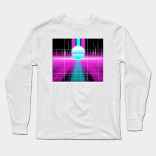 vaporwave retro l vaporwave aesthetic Long Sleeve T-Shirt